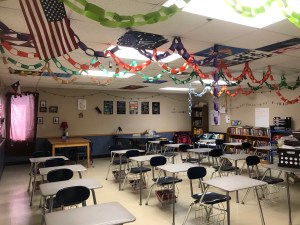 A picture of  my classroom  